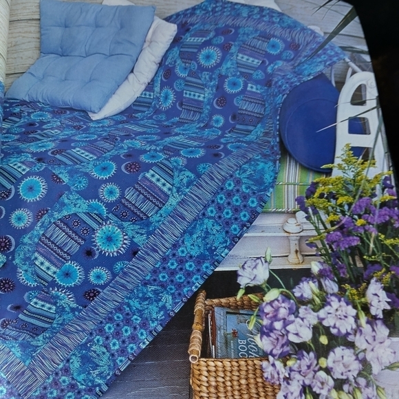 Quilt Magazine December January 2008 Quilting Square Dance Quilt Pattern - Picture 4 of 5